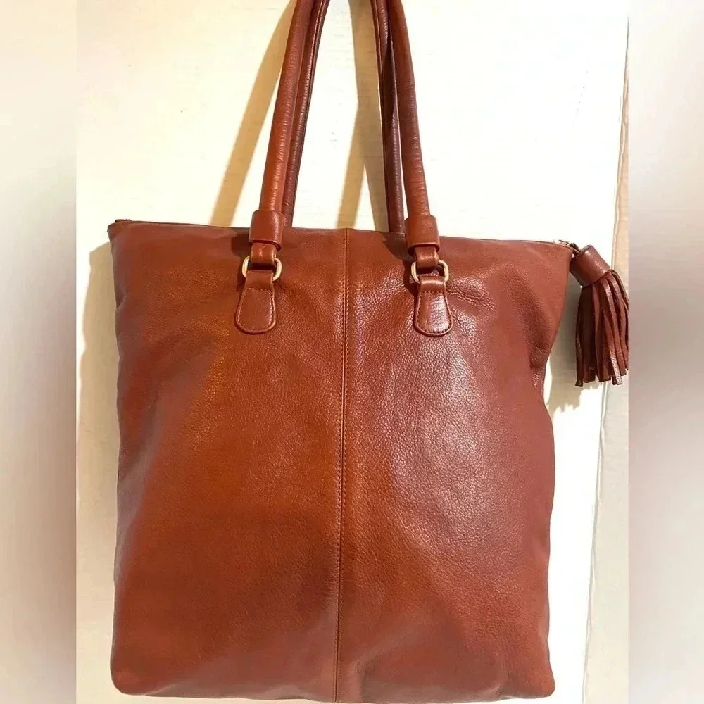 She by Chloe Burgundy leather hobo handbag - Picture 2 of 13